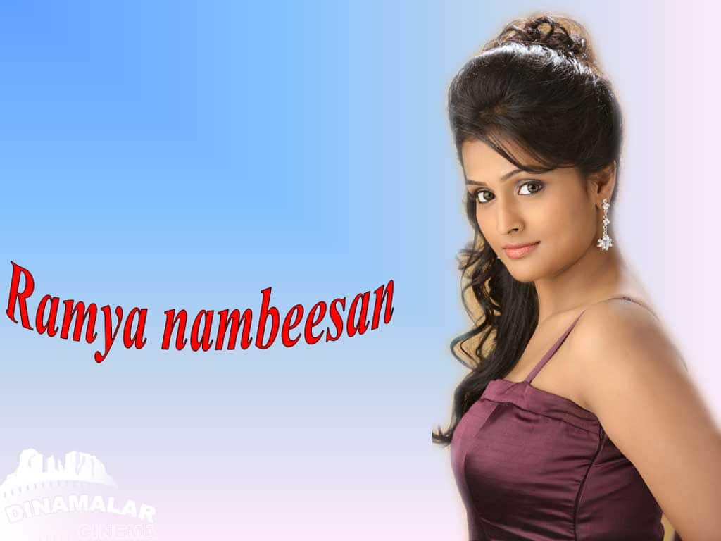 Tamil Actress Wall paper Ramya Nambeesan