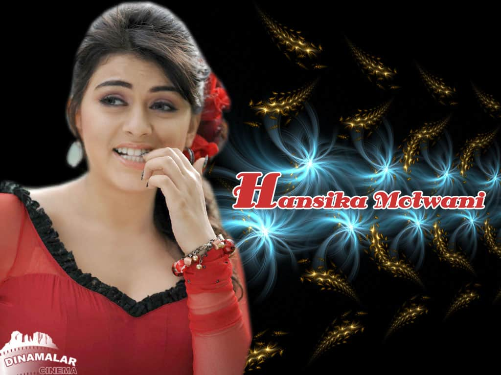 Tamil Actress Wall paper Hansika Motvani