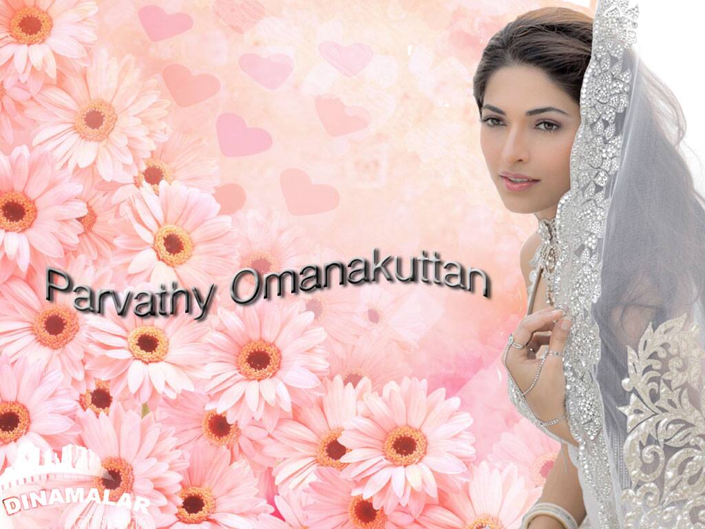 Tamil Actress Wall paper Parvathy Omanakuttan