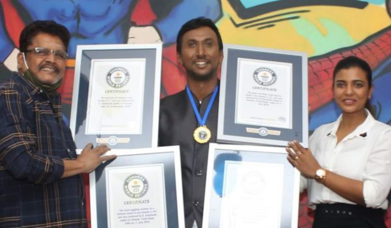 நடிகரின் கின்னஸ் சாதனை!