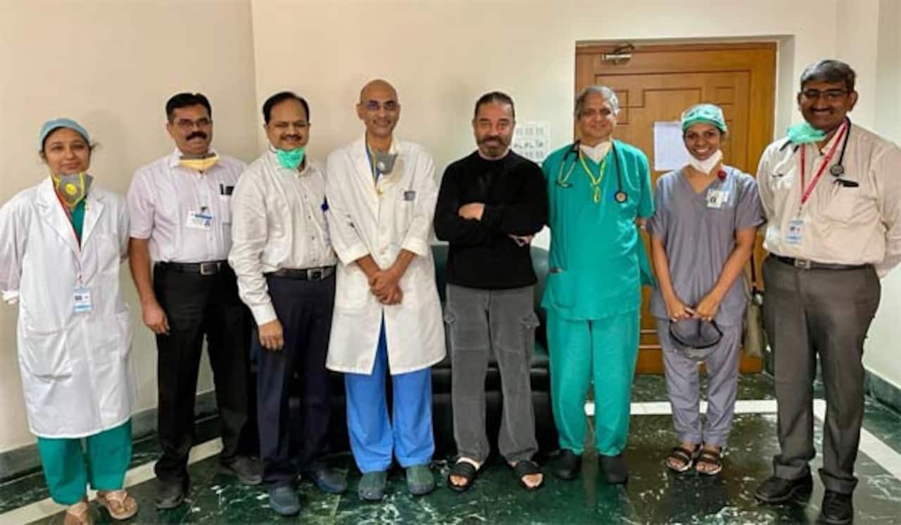 மருத்துவமனையில் இருந்து கமல் டிஸ்சார்ஜ்