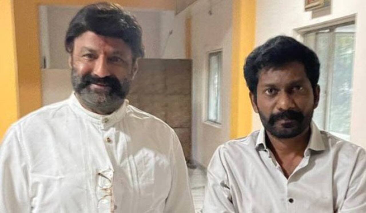 குடும்பத்துடன் உப்பென்னா படம் பார்த்த பாலகிருஷ்ணா
