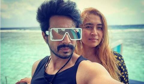 காதலியுடன் மாலத்தீவிற்கு சுற்றுலா சென்றுள்ள விஷ்ணு விஷால்