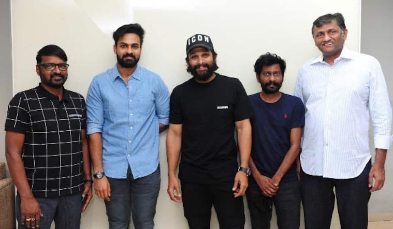 உப்பென்னாவை பார்த்துவிட்டு பாராட்டிய அல்லு அர்ஜுன்