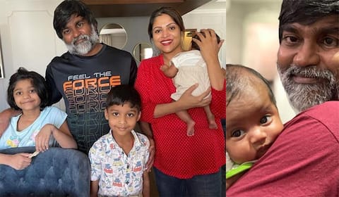 வாரிசுகளுடன் செல்வராகவன் : வைரலான போட்டோ