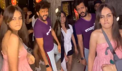 உடைந்த கையுடன் வாத்தி கம்மிங் பாடலுக்கு ஆடிய ஜெனிலியா