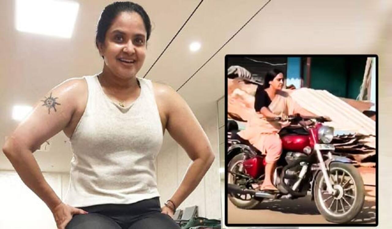 44 வயதில் புல்லட் ராணியாக மாறிய பிரகதி