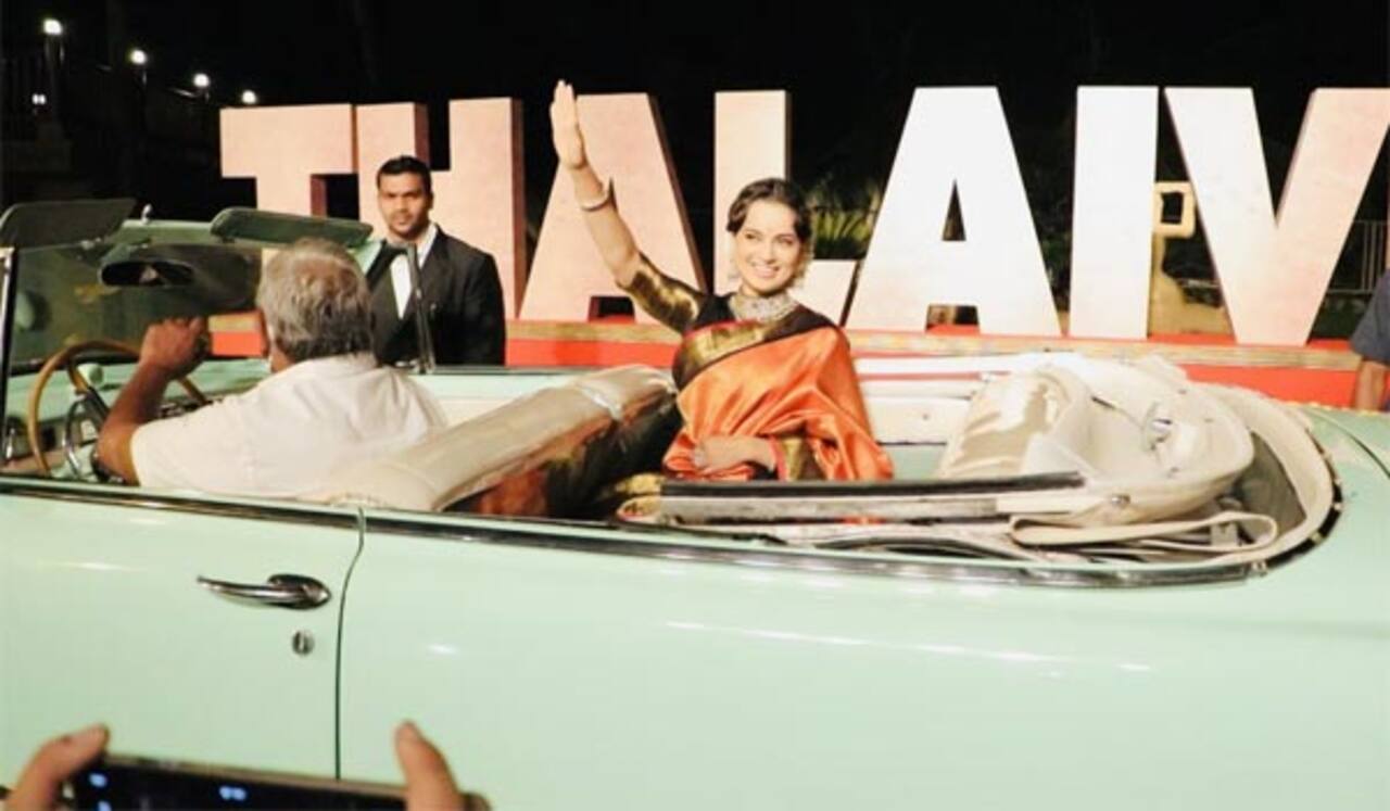 தலைவி - சென்னையில் நோ... மும்பையில் மட்டும் ஓகே.,
