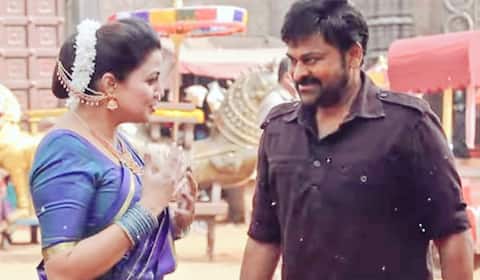 சிரஞ்சீவியுடன் நடனமாடிய சங்கீதா : கணவர் கிரிஷ் மகிழ்ச்சி