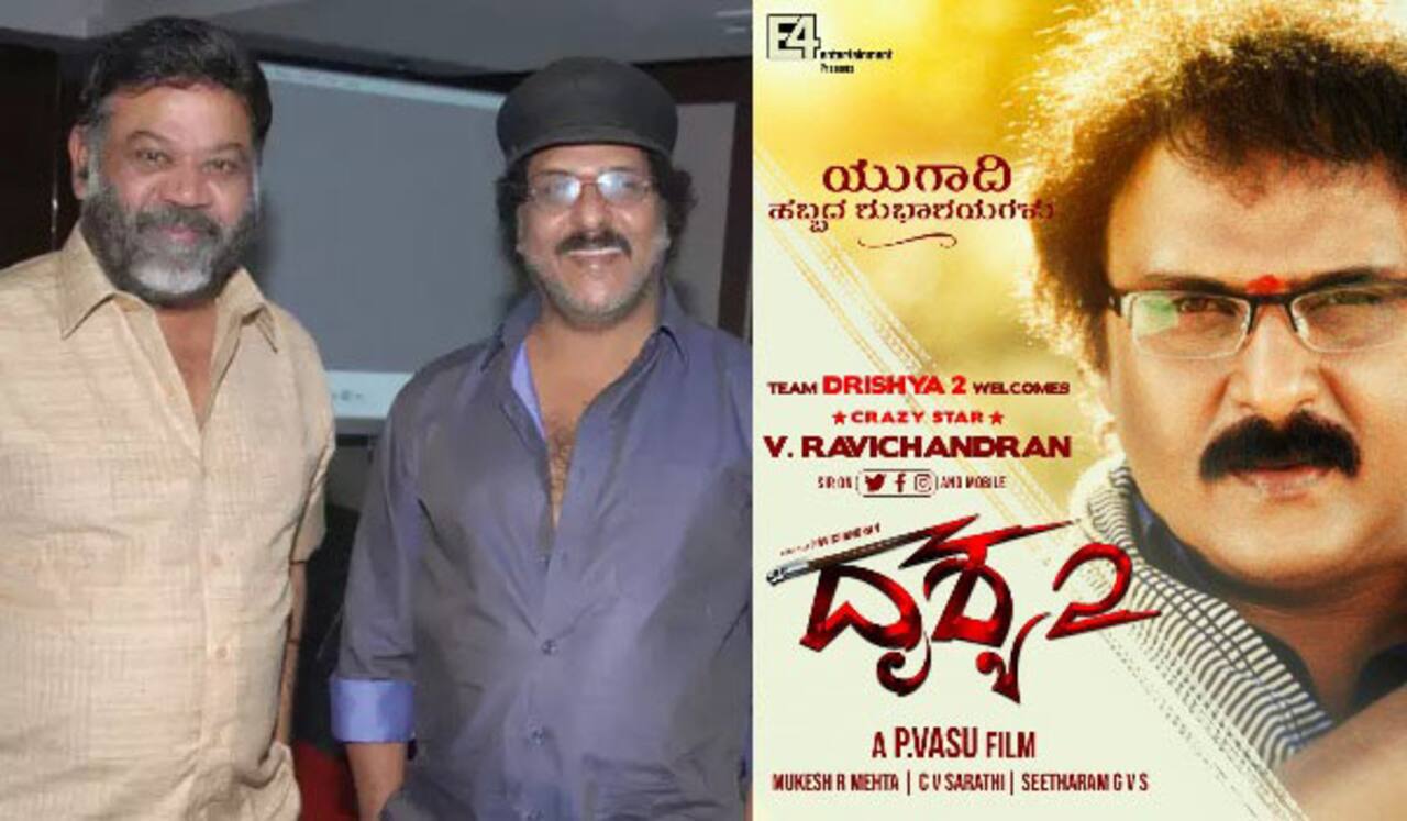 கன்னடத்தில் திரிஷ்யம் 2 : பி வாசு இயக்குகிறார்