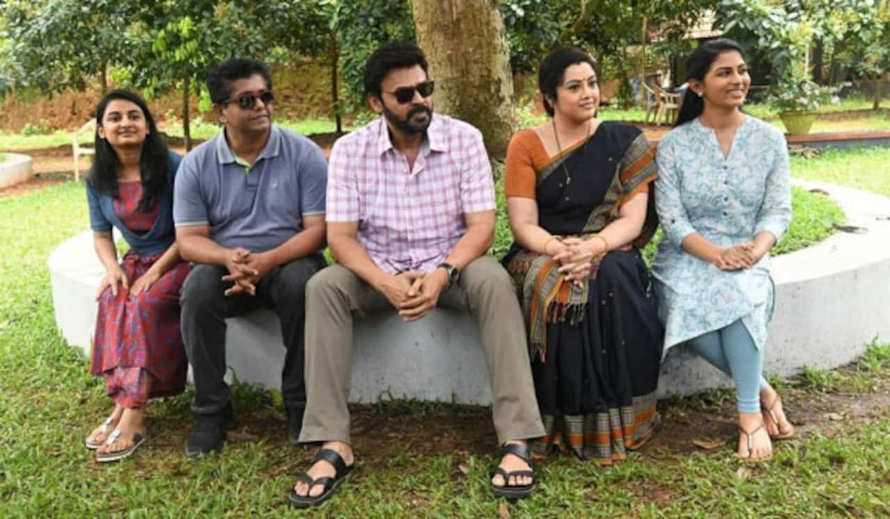 த்ரிஷ்யம் 2 தெலுங்கு படப்பிடிப்பை முடிக்கும் வெங்கடேஷ்