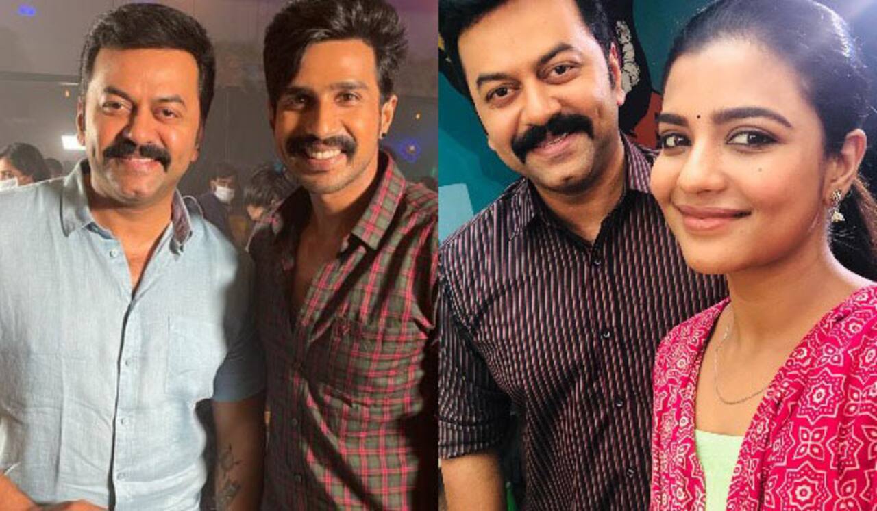 இந்திரஜித்துக்கு கேக்வெட்டி விடைகொடுத்து அனுப்பிய விஷ்ணு விஷால்