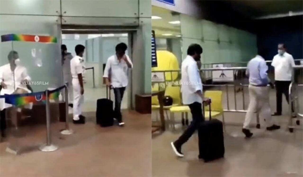 ஜார்ஜியாவில் இருந்து சென்னை திரும்பினார் விஜய்