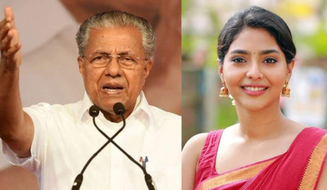ஐ லவ் யூ சி.எம் : கேரள முதல்வருக்கு ஐஸ்வர்ய லட்சுமி புகழாரம்