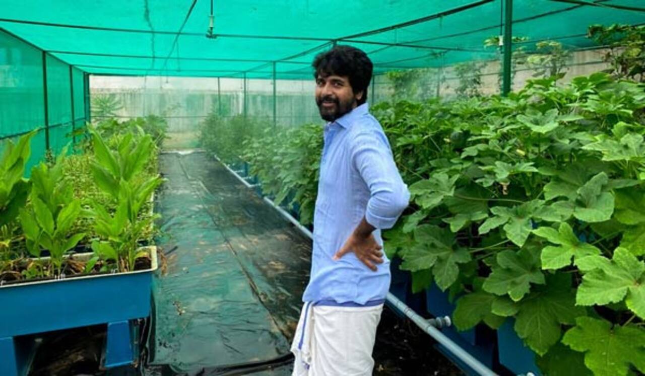 மாடி விவசாயி ஆன சிவகார்த்திகேயன்