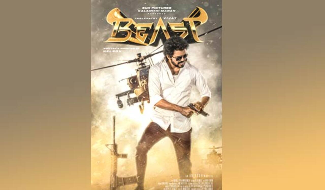 பீஸ்ட் மற்றுமொரு போஸ்டர் வெளியீடு - ரசிகர்கள் கொண்டாட்டம்