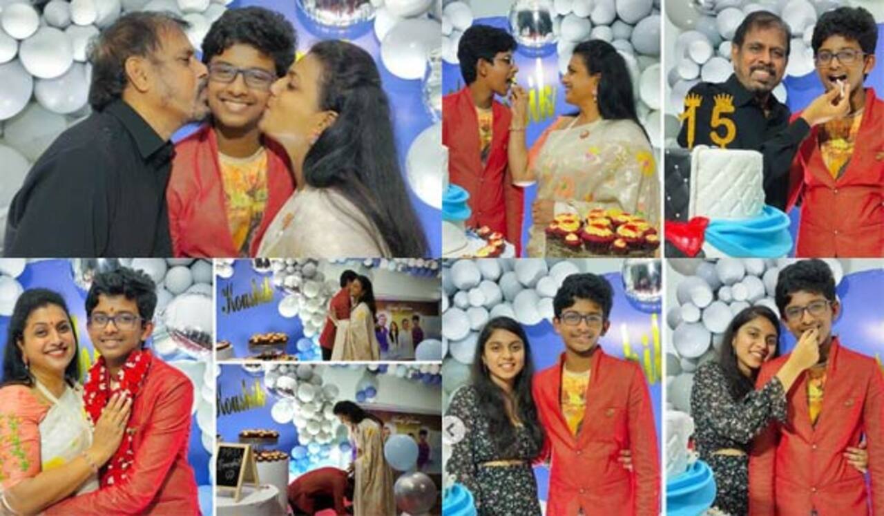 மகனின் பிறந்தநாளை சிறப்பாக கொண்டாடிய ரோஜா