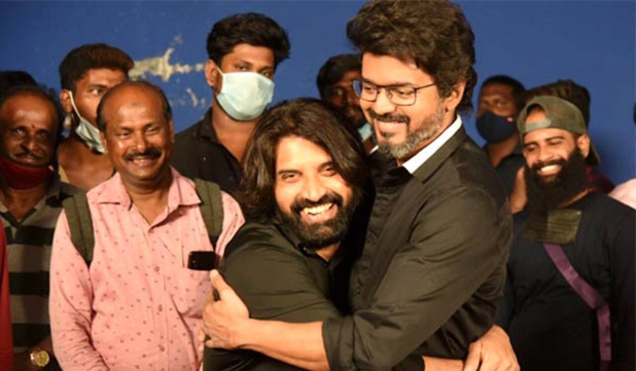 விஜய்யின் பீஸ்ட் படப்பிடிப்பில் நடன இயக்குனர் பிறந்தநாள் கொண்டாட்டம்