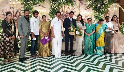 சரண்யா - பொன்வண்ணன் மகள் திருமணம் - முதல்வர் வாழ்த்து