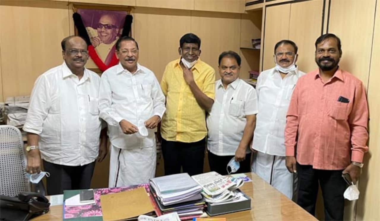 தி.மு.க. தலைமை அலுவலகத்தில் வடிவேலு