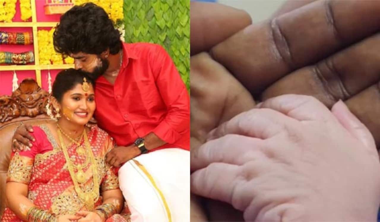 குட்டி சாண்டி வந்தாச்சு...! இன்ஸ்டாவில் வைரலாகும் குழந்தையின் வீடியோ