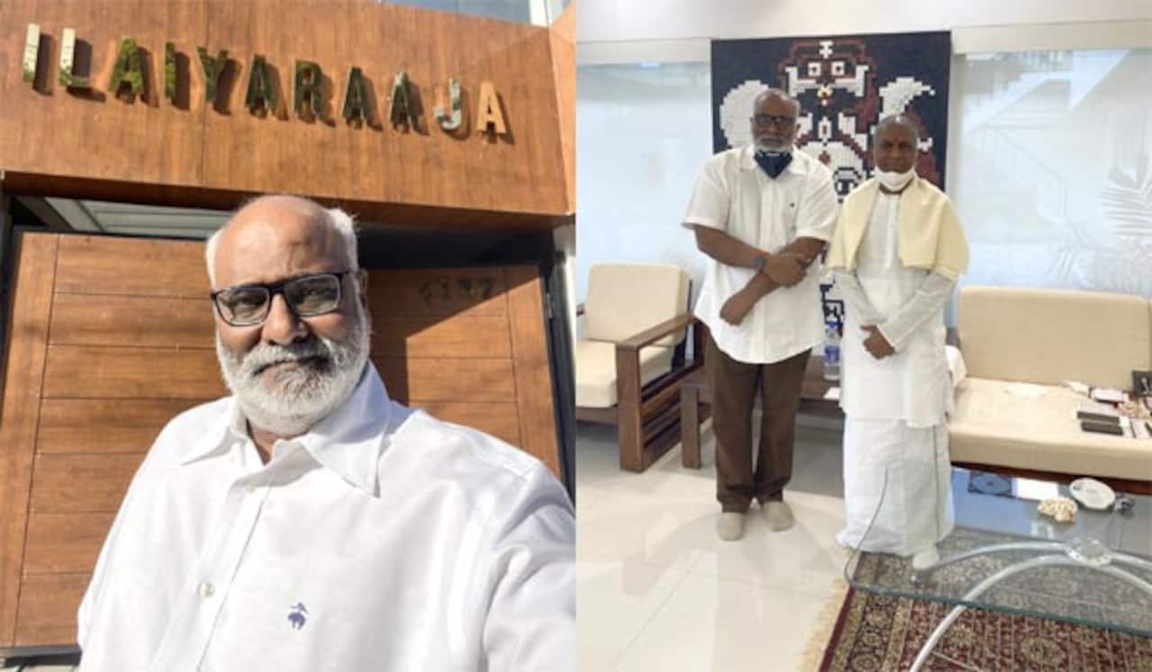 இளையராஜாவை சந்தித்தது சிறப்பான நாள் : ஆர்ஆர்ஆர் இசையமைப்பாளர் நெகிழ்ச்சி