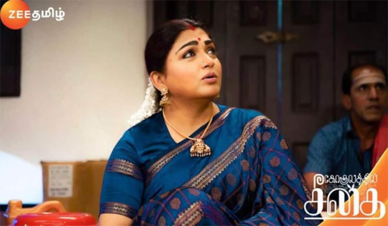 சின்னத்திரையில் ரீ-என்ட்ரி கொடுத்த குஷ்பு