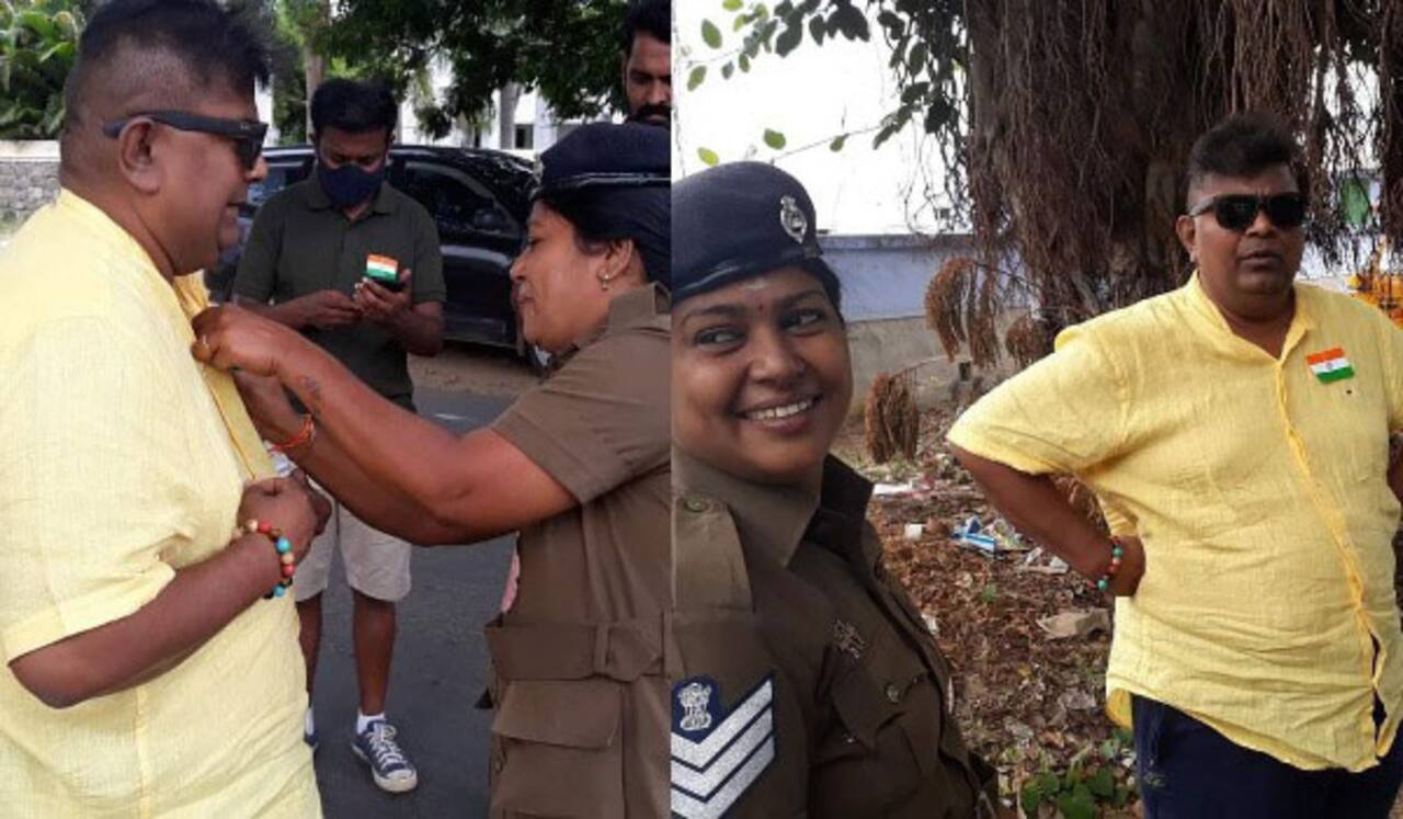 மிஷ்கினை பெருமிதப்படுத்திய பெண் காவலர்