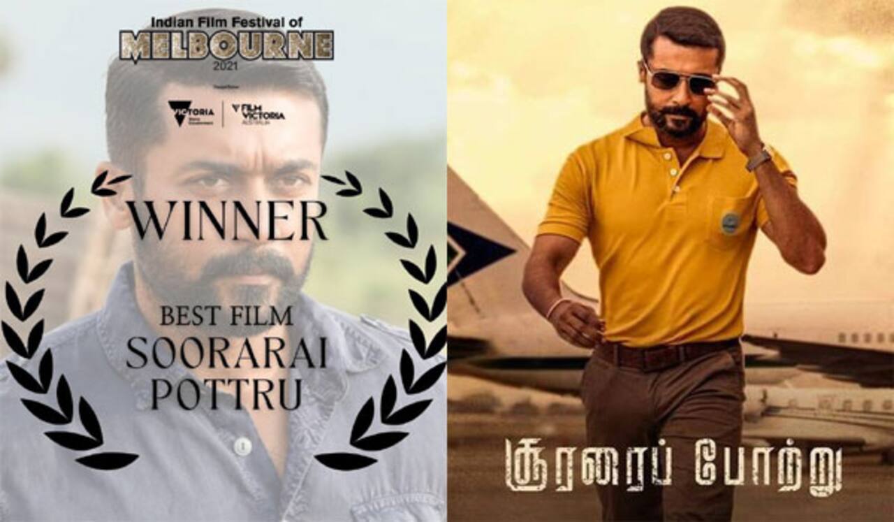 மெல்போர்ன் இந்திய திரைப்பட விழாவில் சூரரைப்போற்றுக்கு விருது