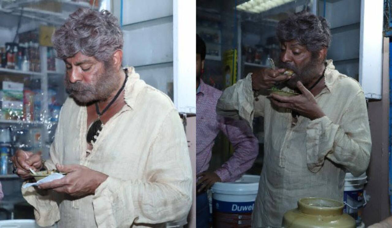 சாலையோர கடையில் சாப்பிட்ட ஜெகபதி பாபு