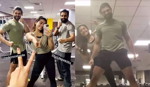 மீண்டும் காதல் கிசுகிசுவில் சிக்கிய விஜய் தேவரகொண்டா - ராஷ்மிகா?