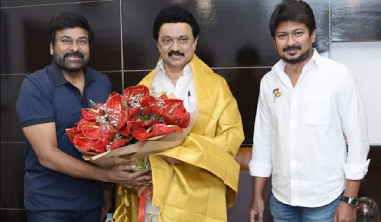 தமிழக முதல்வருடன் சிரஞ்சீவி சந்திப்பு