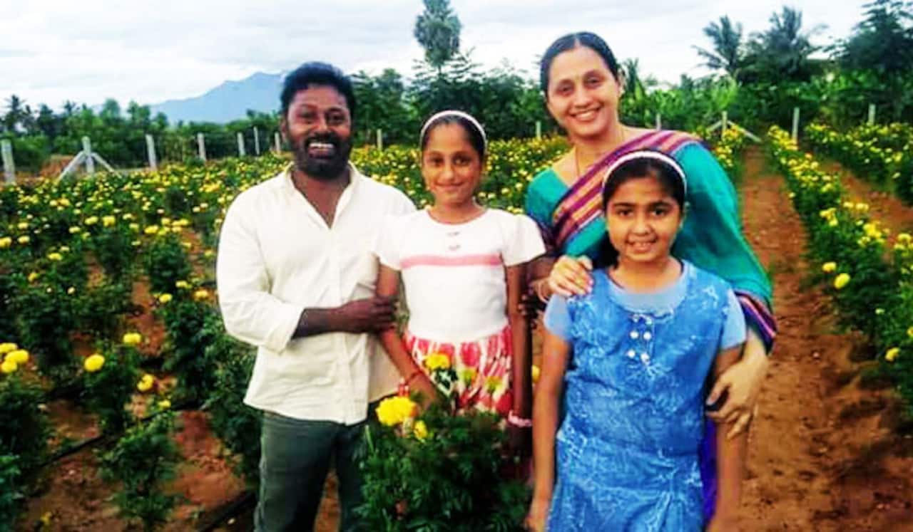 விவசாயி ஆன தேவயானி: பிளாட்டுகளை வாங்கி விளை நிலமாக்குகிறார்