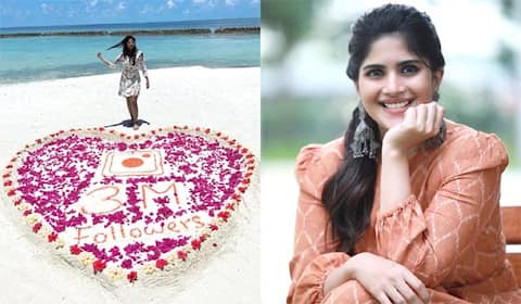 இன்ஸ்டாகிராம் சாதனையை கொண்டாடிய மேகா ஆகாஷ்