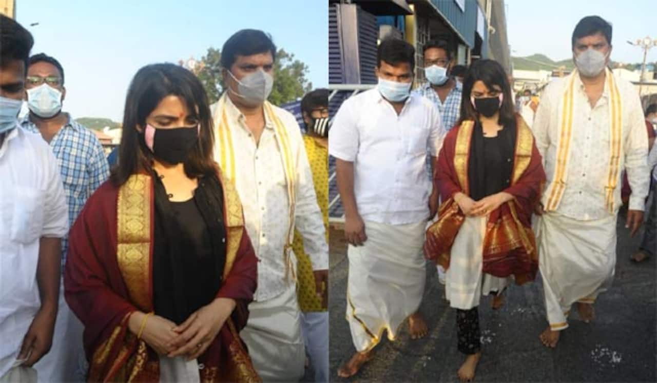 கோயிலில் கேள்வி கேட்ட நிருபரை புத்தி இருக்கா எனத் திட்டிய சமந்தா