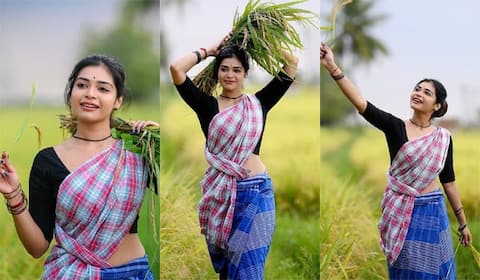 புல்லுக்கட்டுடன் மனதையும் சேர்த்துக்கட்டிய தர்ஷா குப்தா