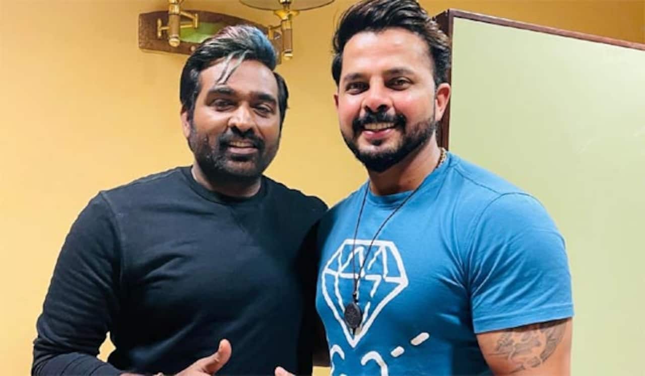 விஜய் சேதுபதியை சந்தித்த கிரிக்கெட் வீரர் ஸ்ரீசந்த்