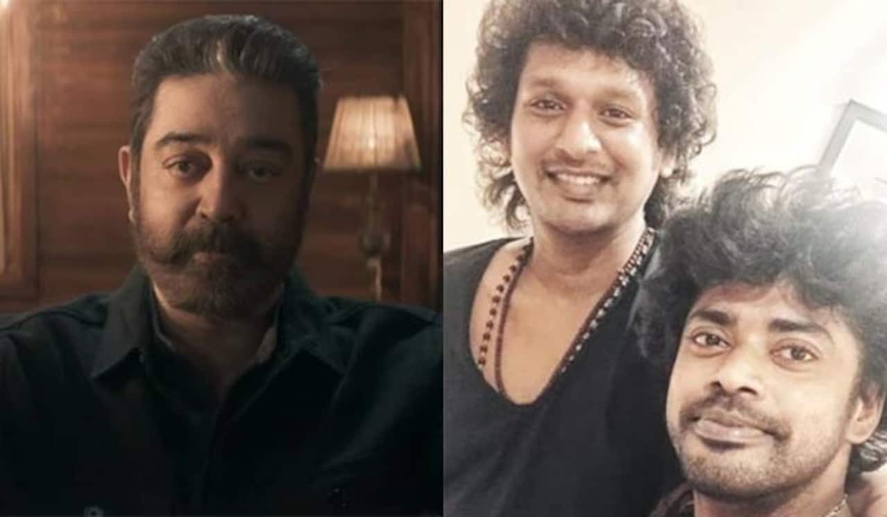 விக்ரம் பட குழுவினருடன் இணைந்த சாண்டி மாஸ்டர்