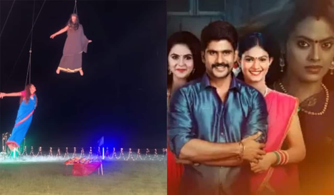 ரிஸ்க்கான ஸ்டண்ட் காட்சிகளில் நடித்த சீரியல் நடிகைகள்