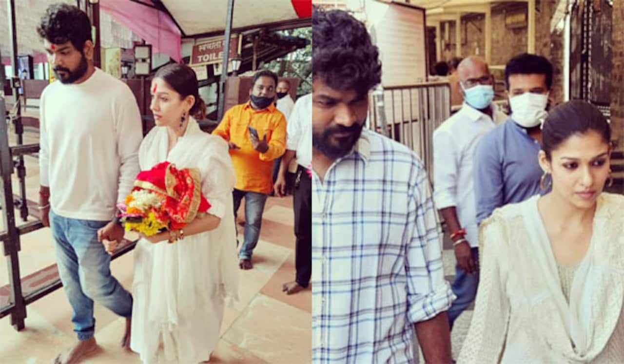 ஷீரடி சாய்பாபா கோயிலுக்கு சென்ற நயன்தாரா - விக்னேஷ் சிவன்