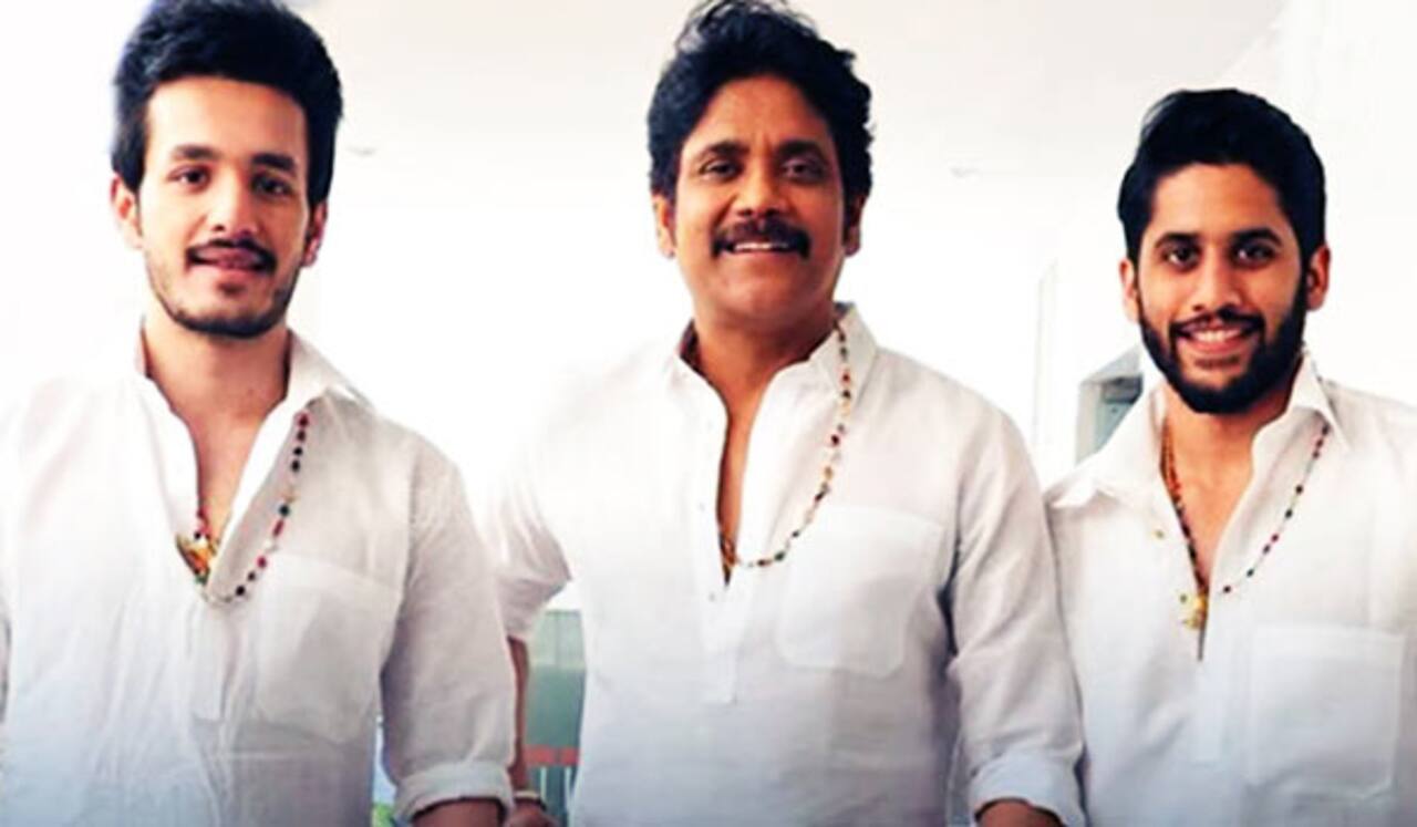 மகன்களுடன் இணைந்து நடிக்கும் நாகார்ஜுனா