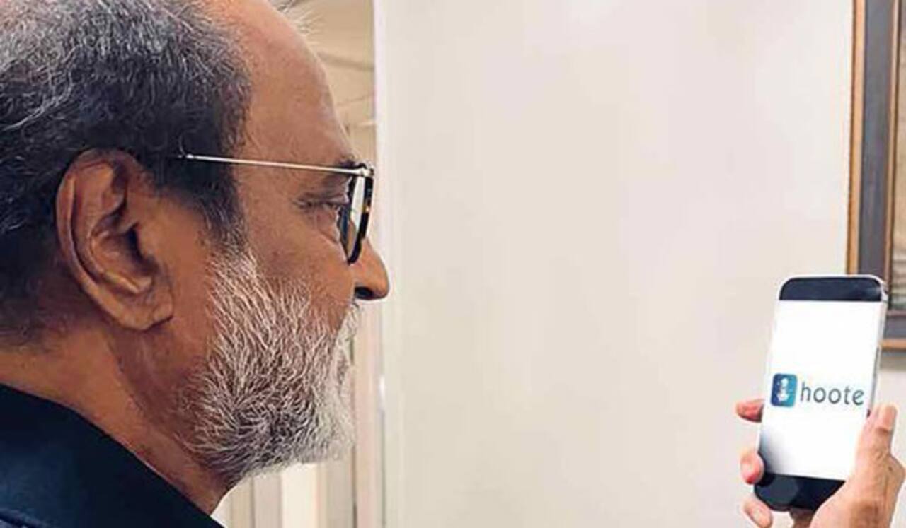 மகளின் புதிய செயலியை குரல் பதிவிட்டு துவங்கி வைத்த ரஜினி