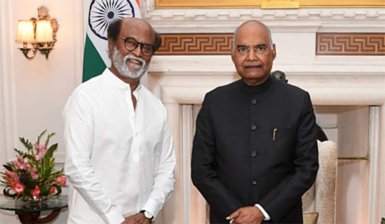 ஜனாதிபதியை சந்தித்து வாழ்த்து பெற்ற ரஜினி
