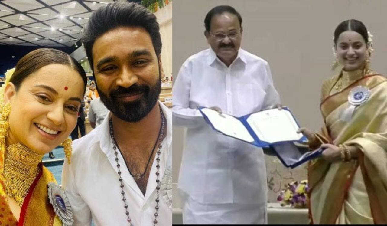 தனுஷுடன் ஆர்வமாக செல்பி எடுத்துக்கொண்ட கங்கனா
