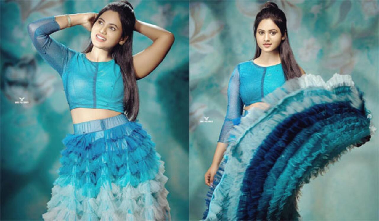 ப்ளூ ஏஞ்சல் - கண்மணி சேகரின் வைரல் போட்டோஸ்