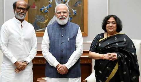 பிரதமரை சந்தித்து வாழ்த்து பெற்றதில் மகிழ்ச்சி: ரஜினி