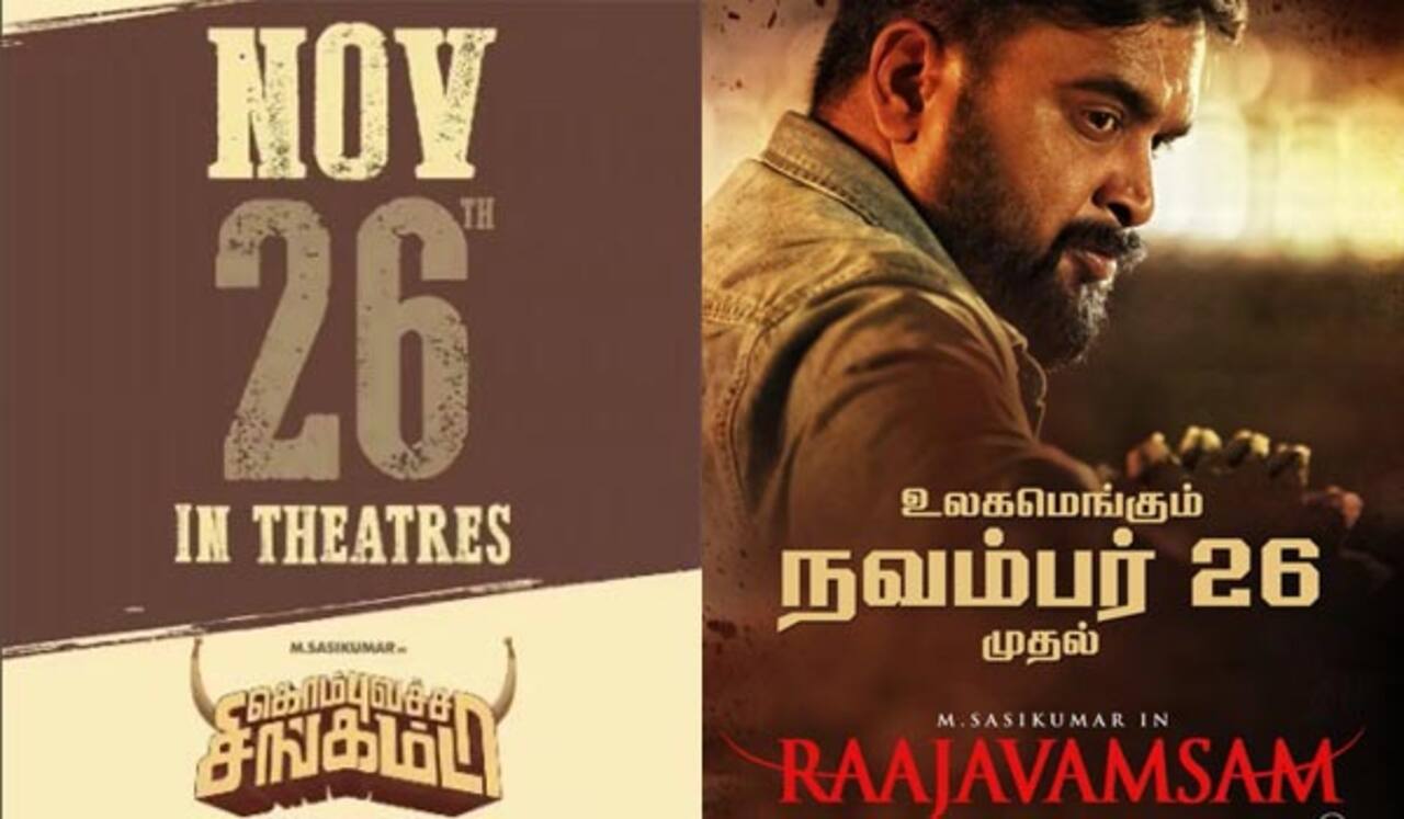 ஒரே நாளில் சசிகுமாரின் இரு படங்கள் வெளியீடு