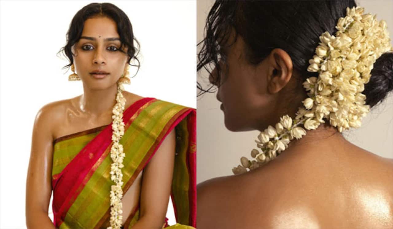 உடம்பு முழுக்க எண்ணெய் உடன் பிரகதி போட்டோஷூட்