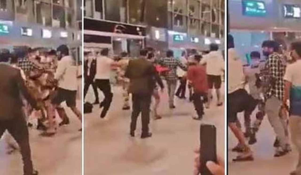 நடிகர் விஜய் சேதுபதி மீது  பெங்களூரு விமான நிலையத்தில் தாக்குதல்
