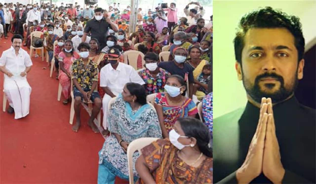 இருளர் மக்களுக்கு உதவிய முதல்வர்: நன்றி தெரிவித்த சூர்யா